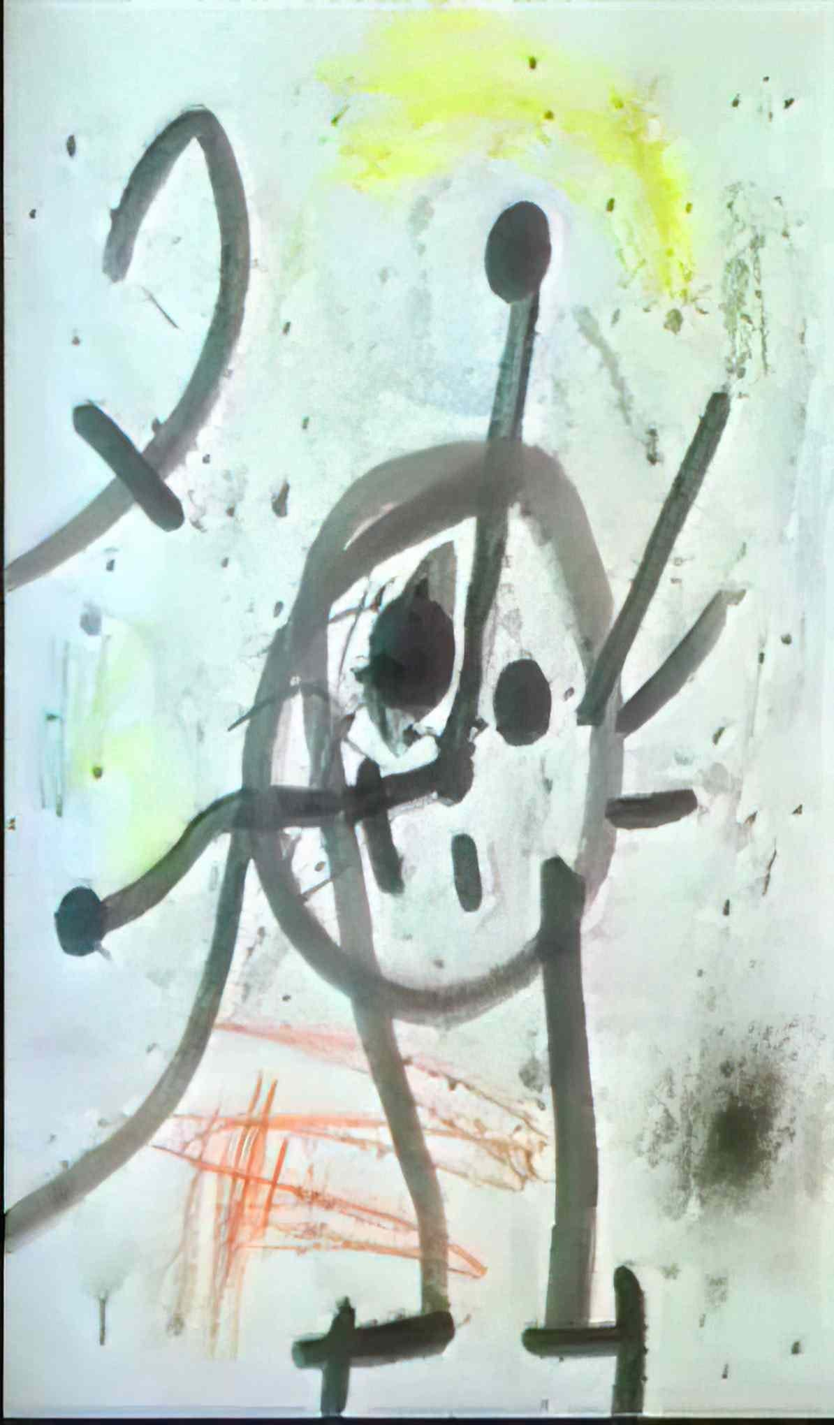 Joan Miro composition abstraite3 Art A4 Photo Print