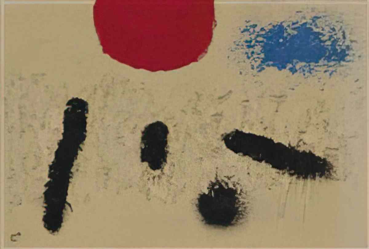Joan Miro composition albert skira Art A4 Photo Print