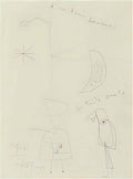 Joan Miro composition au visage1 Art A4 Photo Print