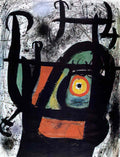 Joan Miro composition aux figures Art A4 Photo Print