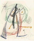 Joan Miro composition aux mains Art A4 Photo Print