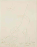 Joan Miro composition avec etoile Art A4 Photo Print