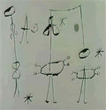 Joan Miro composition bagatelles vegetales1 Art A4 Photo Print