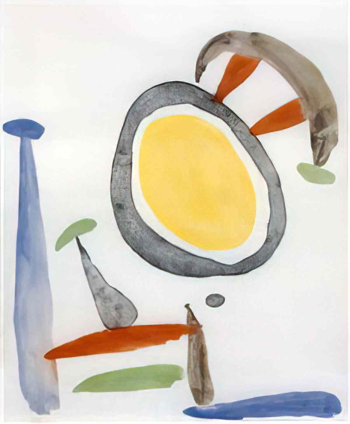 Joan Miro composition maquette pour portada pxxx Art A4 Photo Print