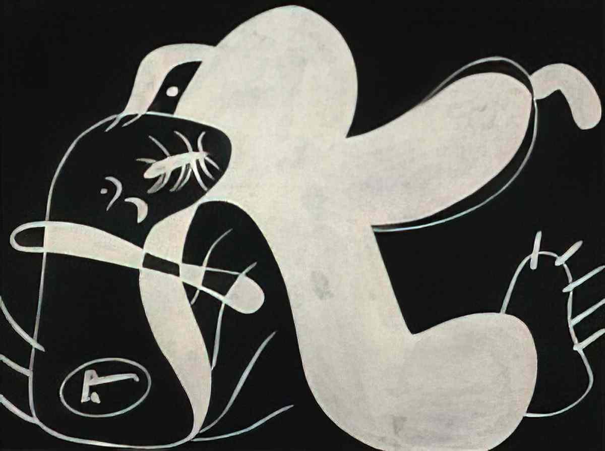 Joan Miro composition no15 Art A4 Photo Print