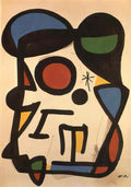 Joan Miro composition no5 Art A4 Photo Print