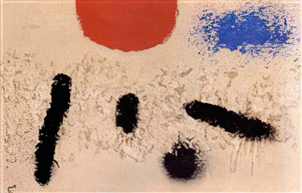 Joan Miro composition no52 Art A4 Photo Print