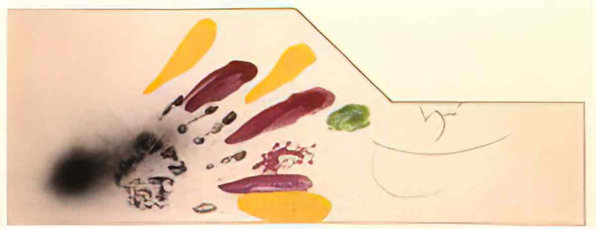 Joan Miro composition pour madame zadok1 Art A4 Photo Print