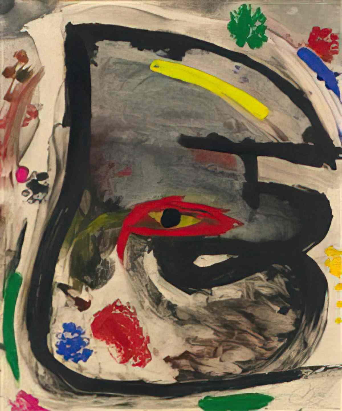 Joan Miro composition101 Art A4 Photo Print