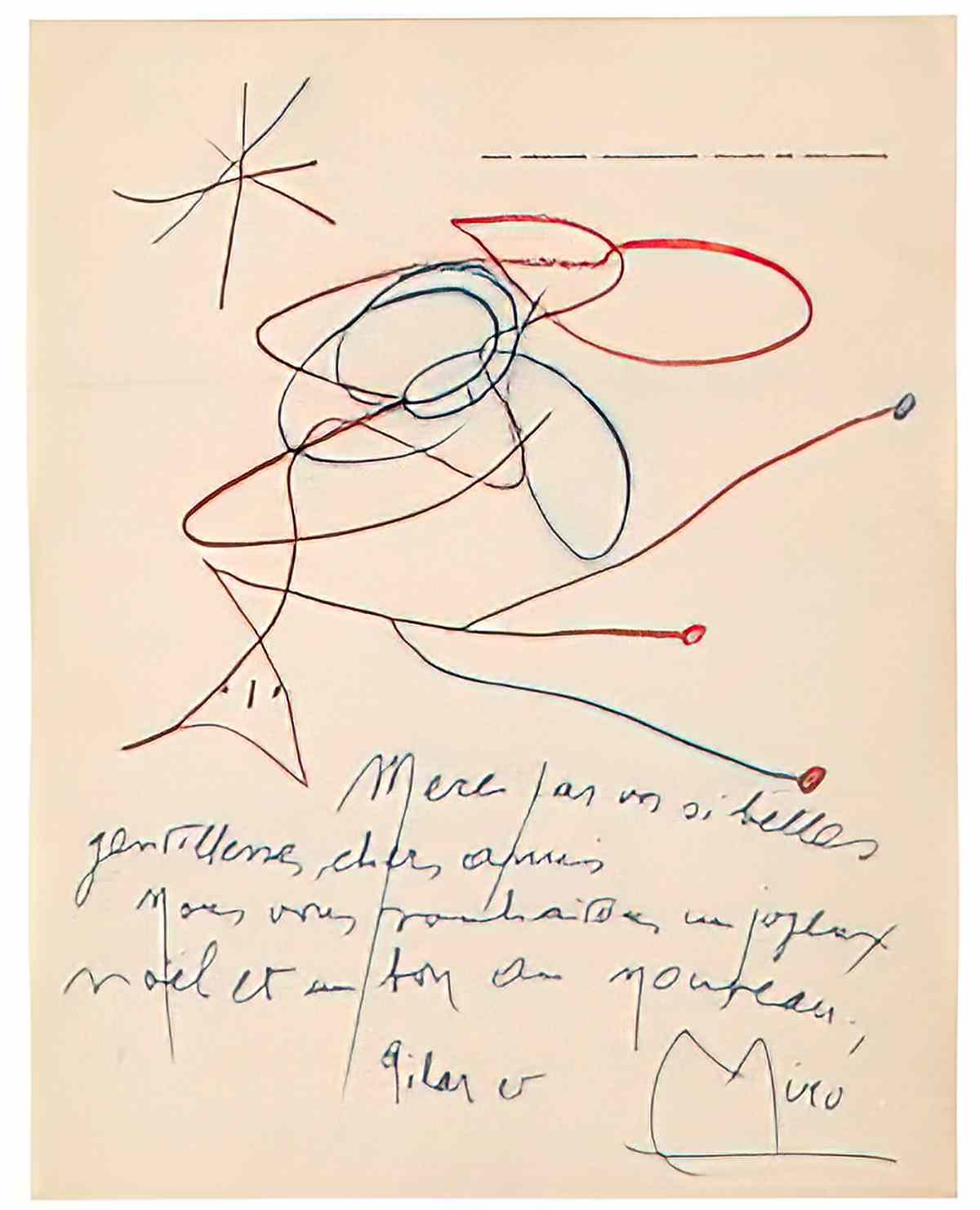Joan Miro composition114 Art A4 Photo Print