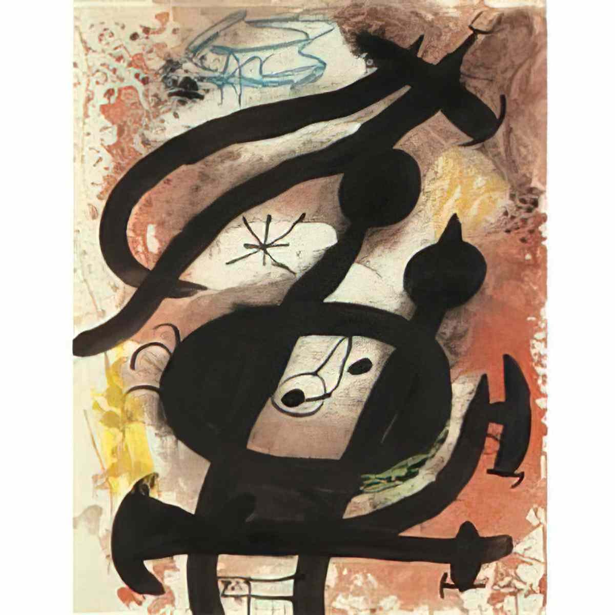 Joan Miro composition13 Art A4 Photo Print
