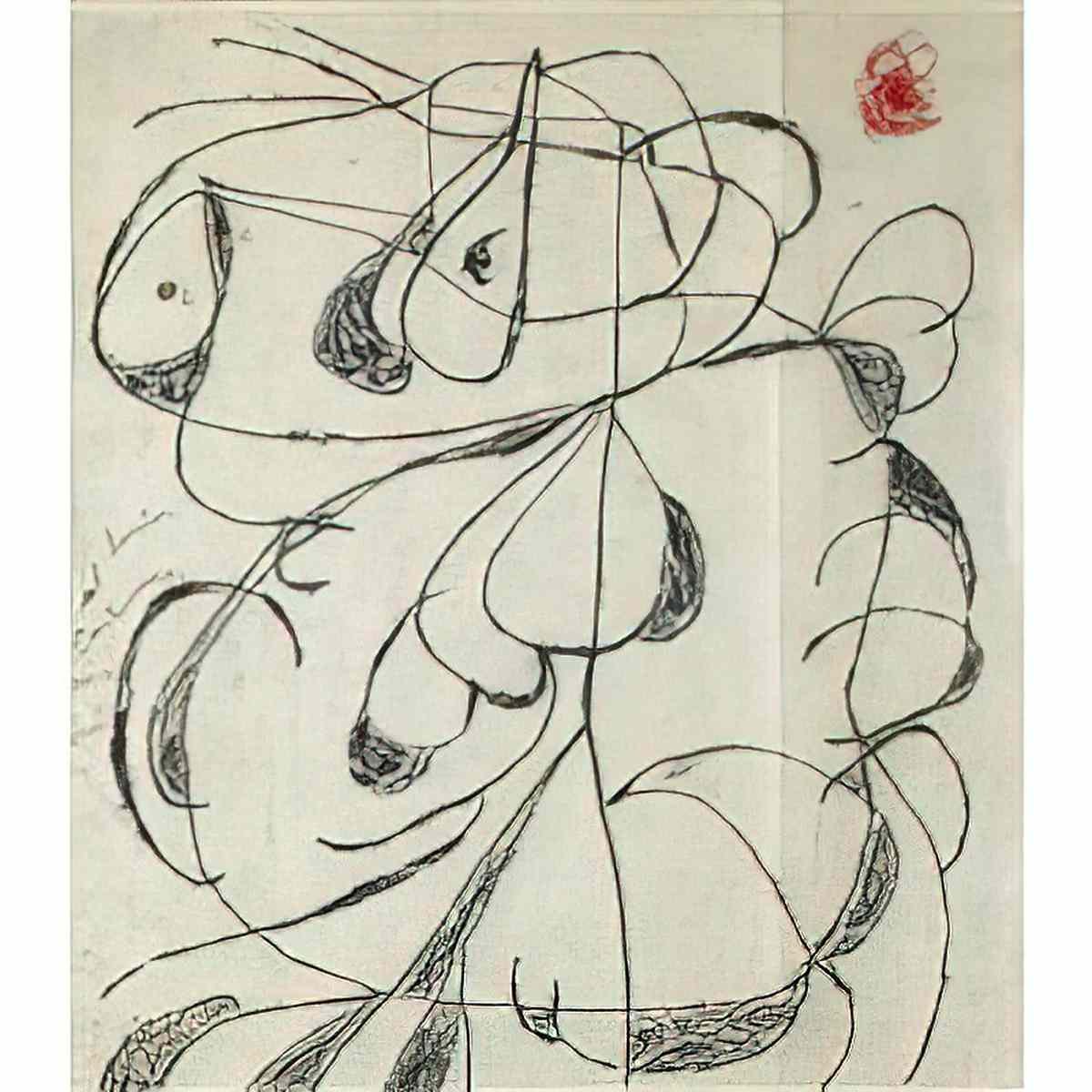 Joan Miro composition130 Art A4 Photo Print