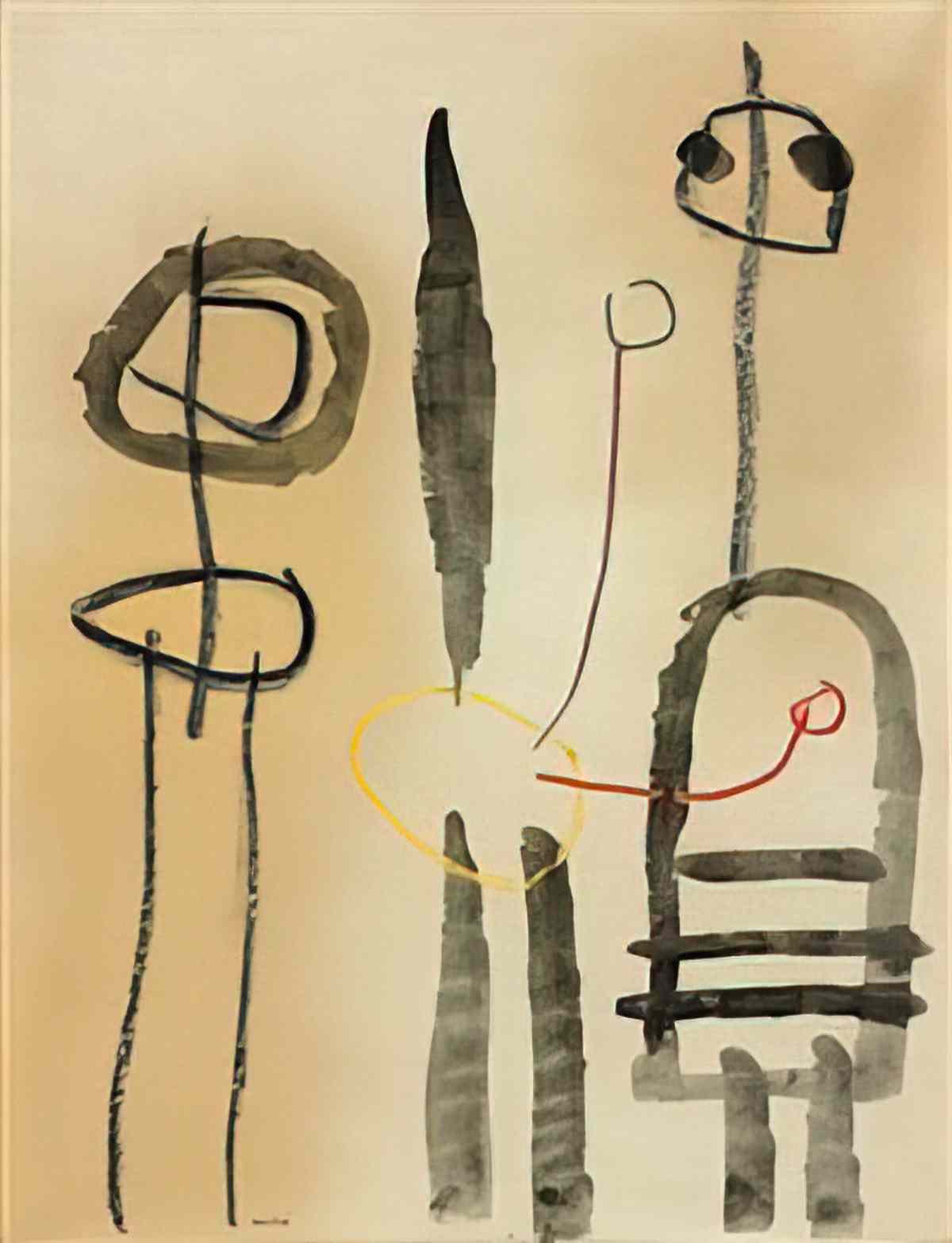 Joan Miro composition133 Art A4 Photo Print