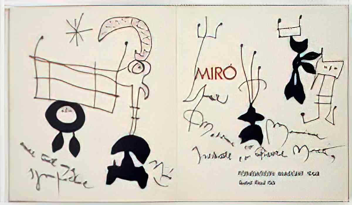 Joan Miro composition134 Art A4 Photo Print