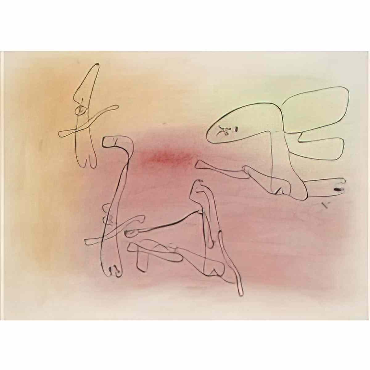 Joan Miro composition14 Art A4 Photo Print