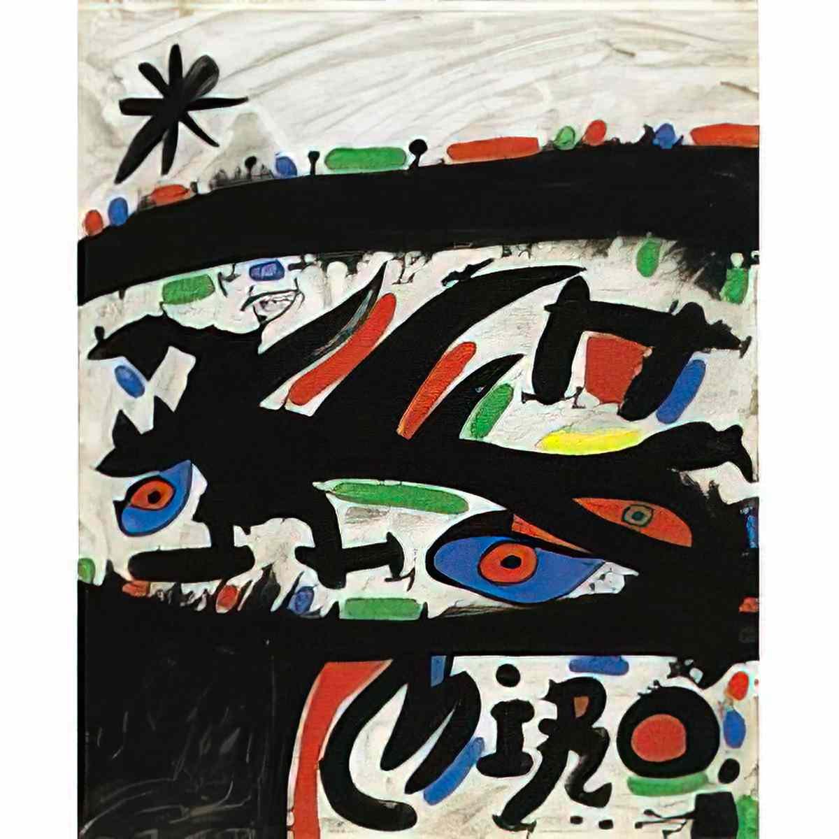 Joan Miro composition142 Art A4 Photo Print