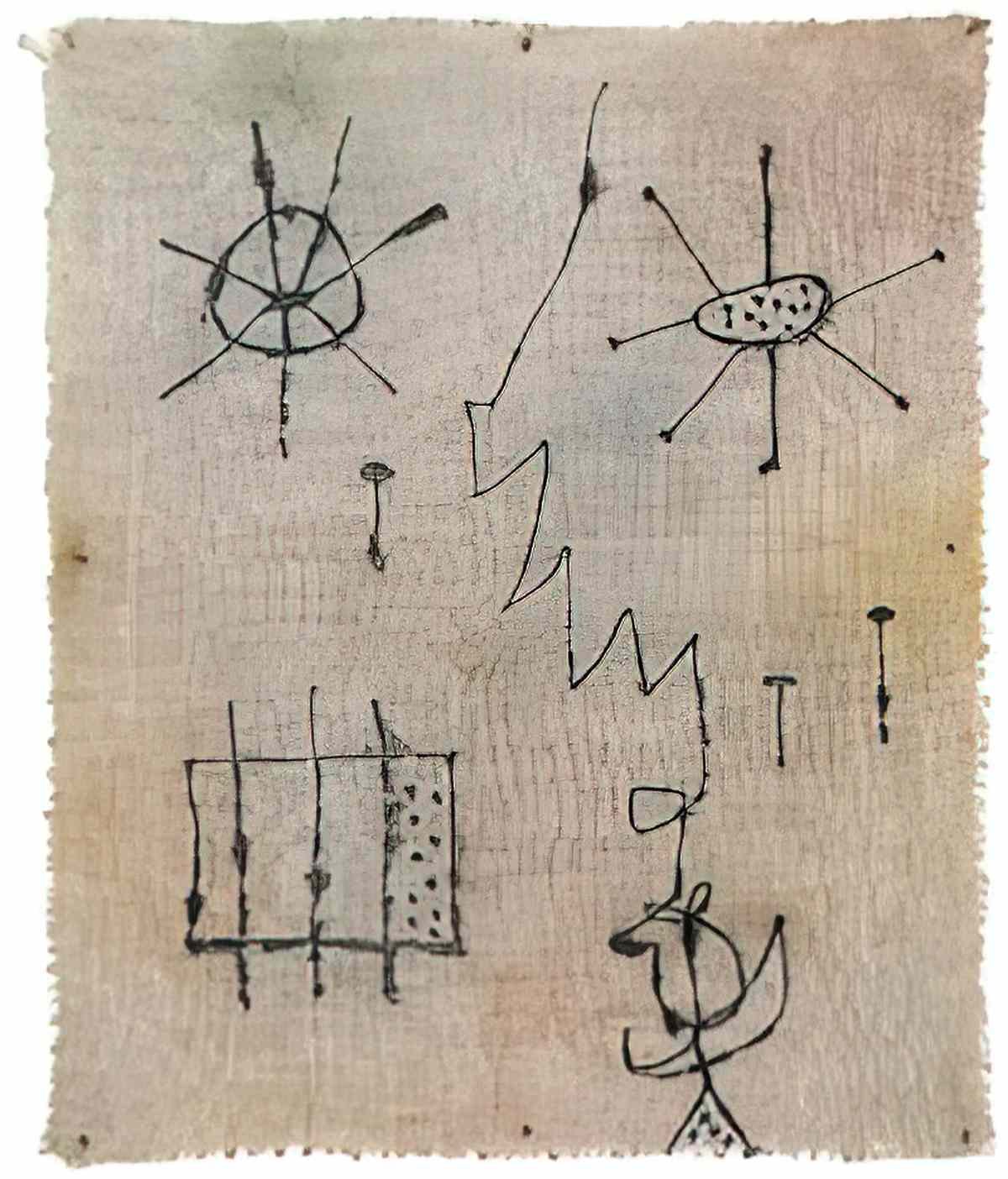 Joan Miro composition146 Art A4 Photo Print