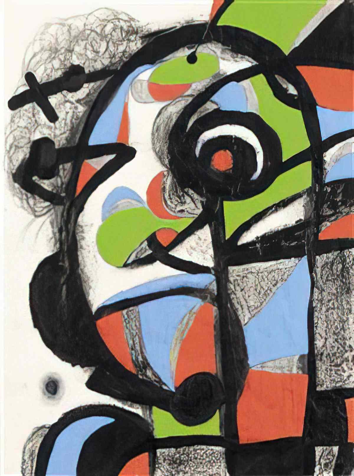 Joan Miro composition147 Art A4 Photo Print