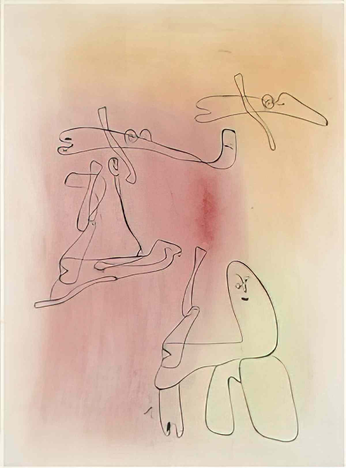 Joan Miro composition149 Art A4 Photo Print