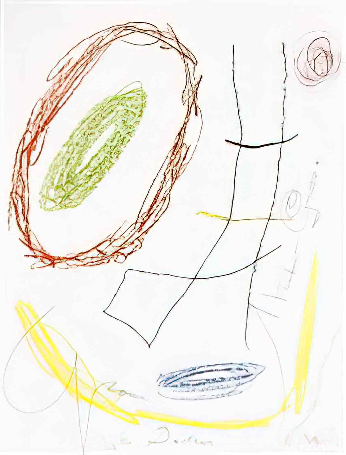 Joan Miro composition153 Art A4 Photo Print