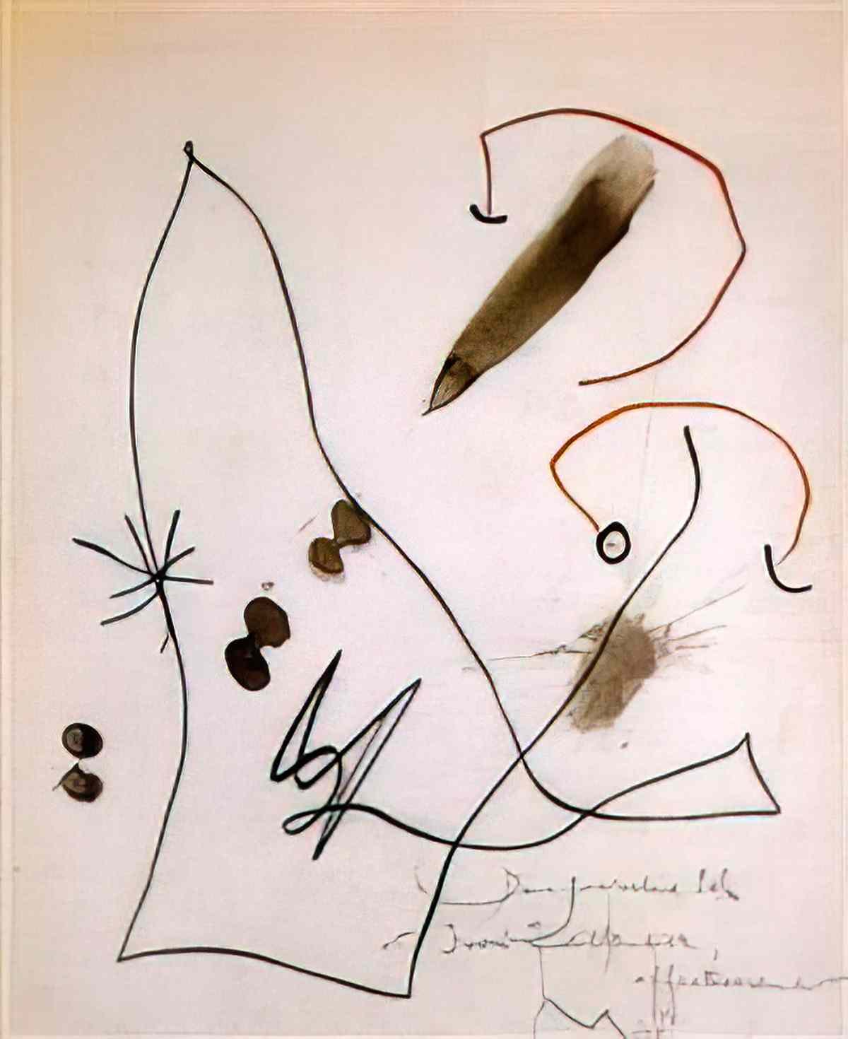 Joan Miro composition160 Art A4 Photo Print