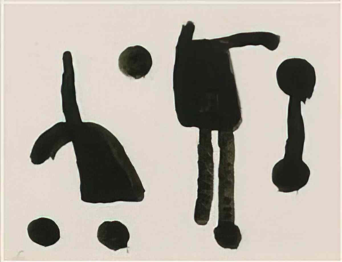 Joan Miro composition164 Art A4 Photo Print