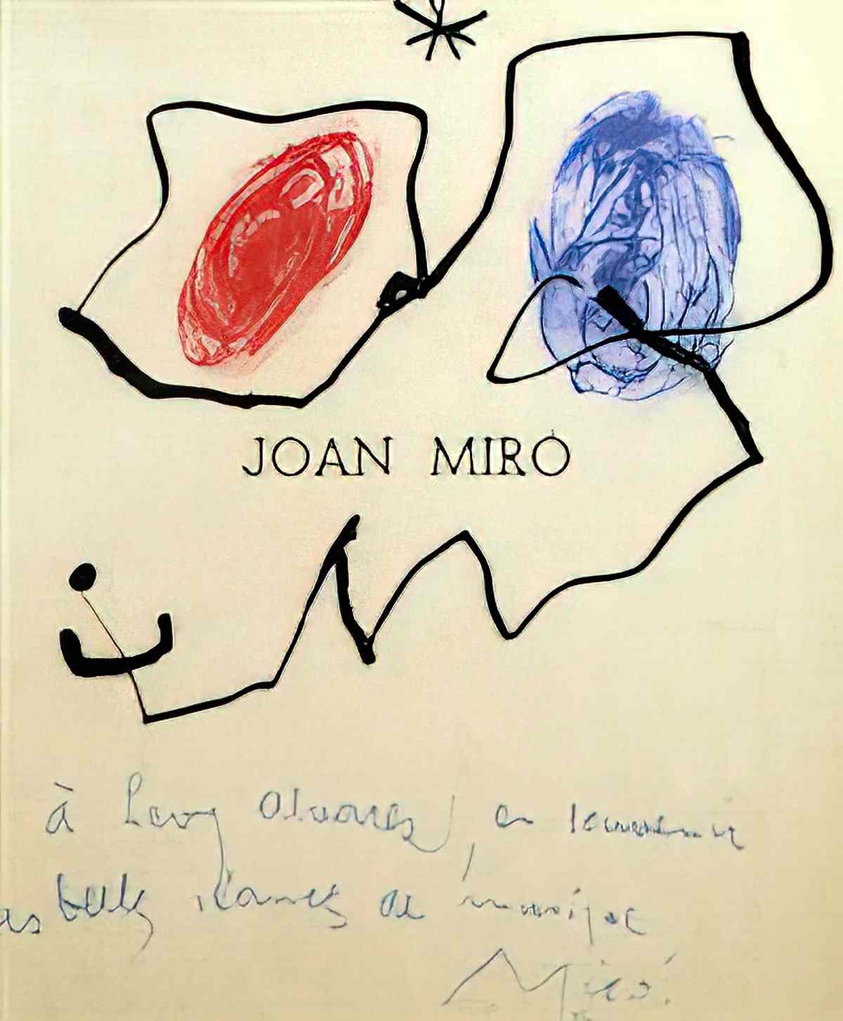 Joan Miro composition208 Art A4 Photo Print