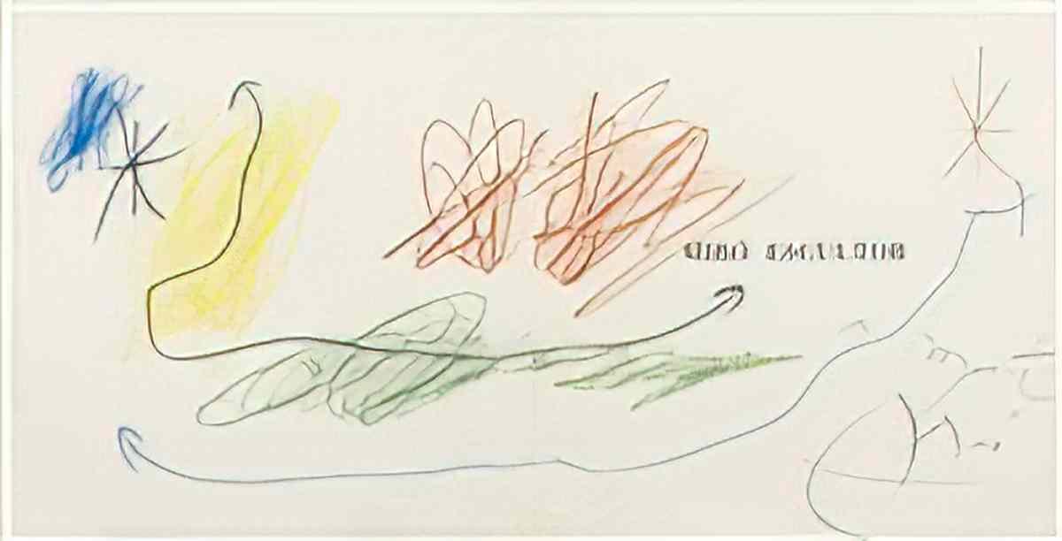 Joan Miro composition23 Art A4 Photo Print