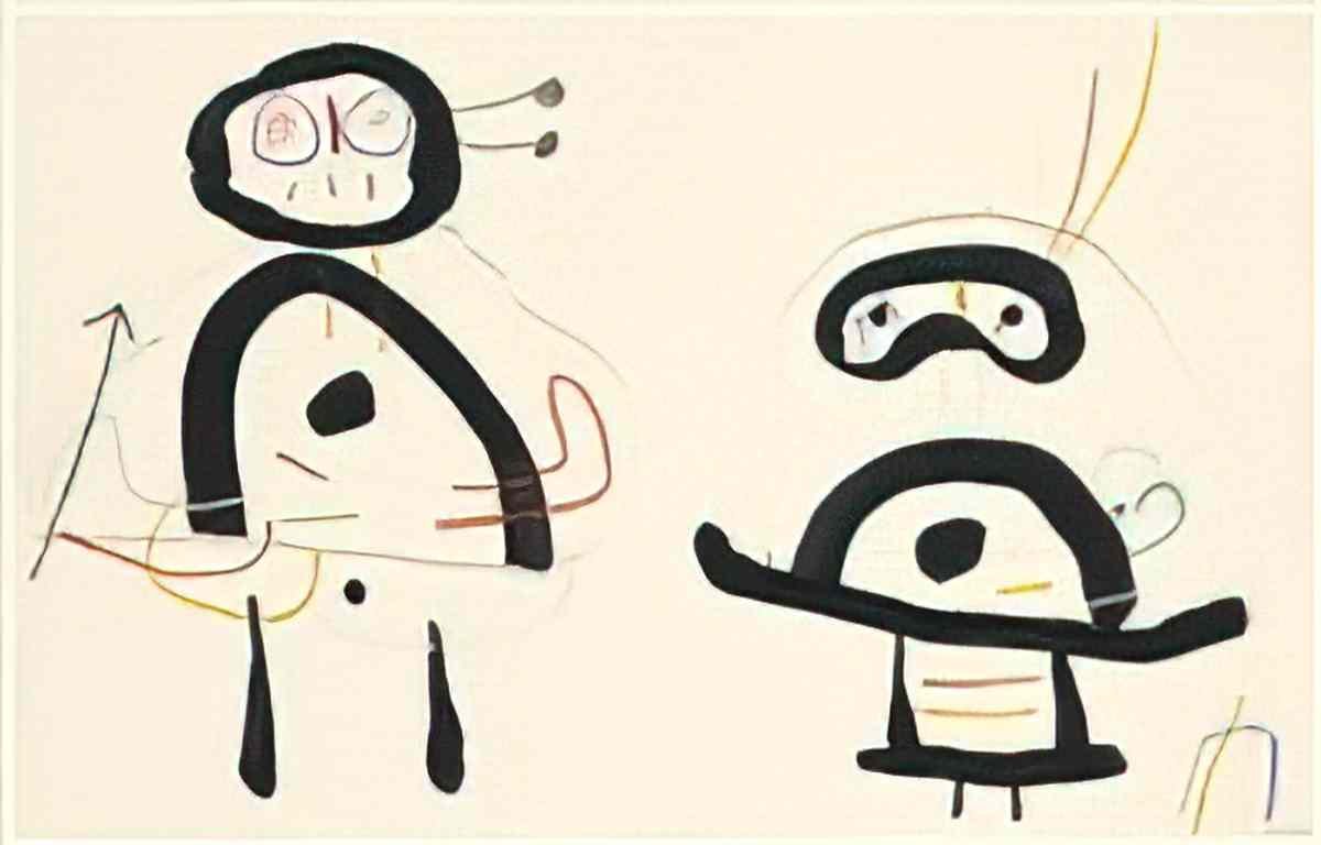 Joan Miro composition246 Art A4 Photo Print