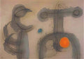 Joan Miro deux personnages2 Art A4 Photo Print