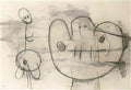Joan Miro deux personnages9 Art A4 Photo Print