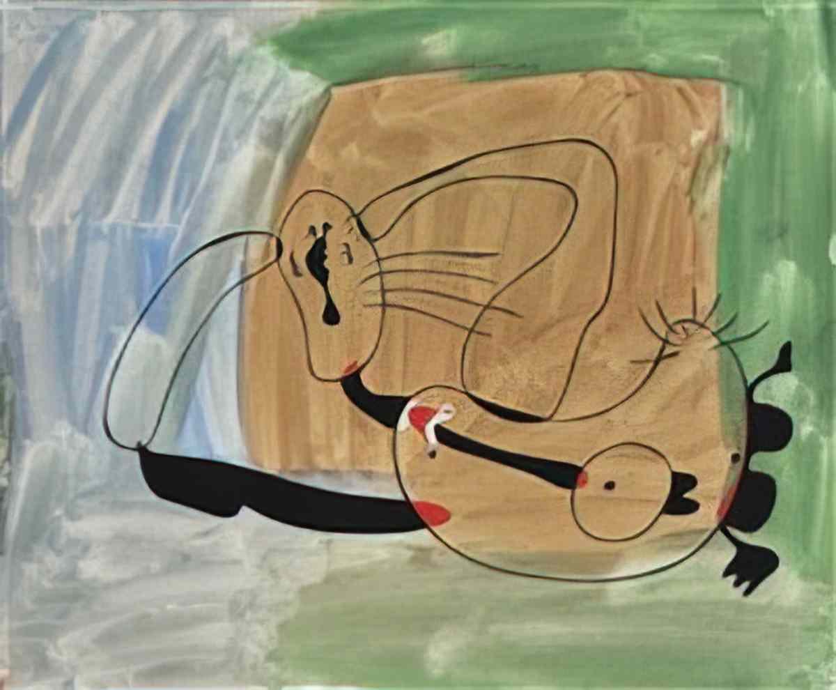 Joan Miro composition46 Art A4 Photo Print