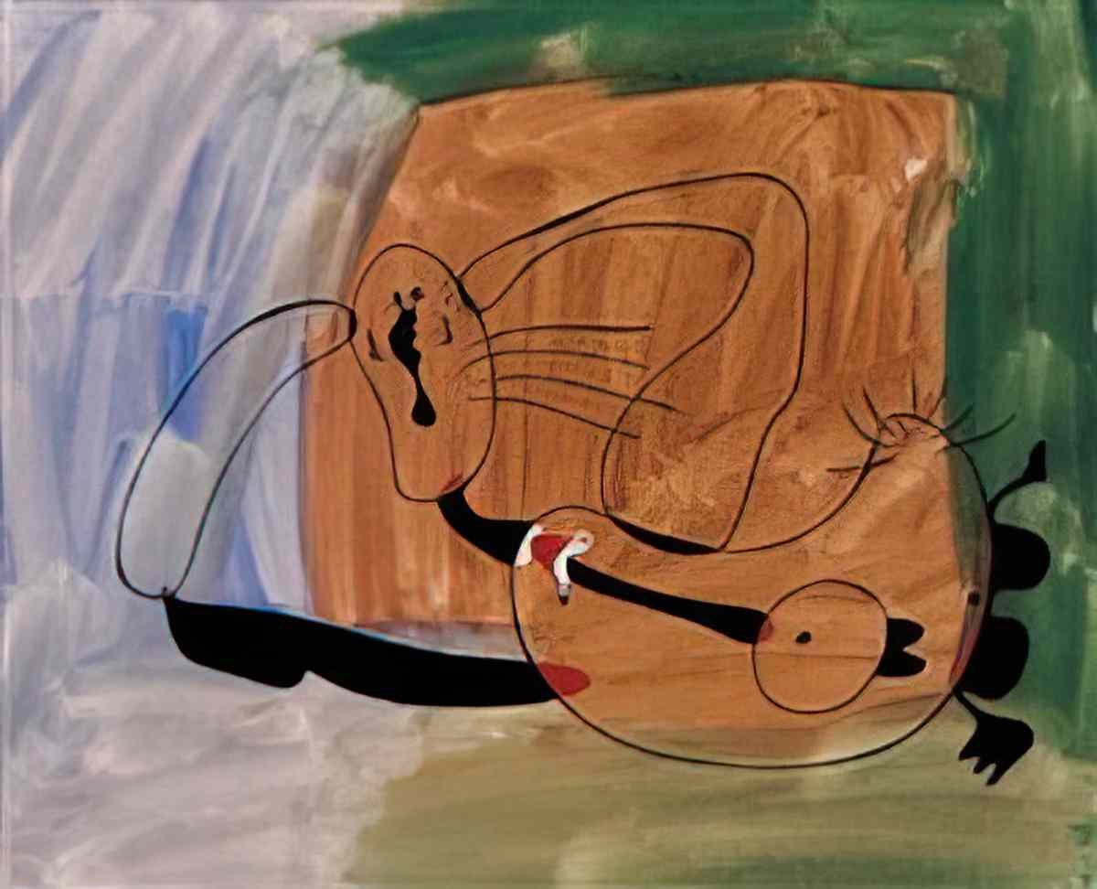 Joan Miro composition47 Art A4 Photo Print