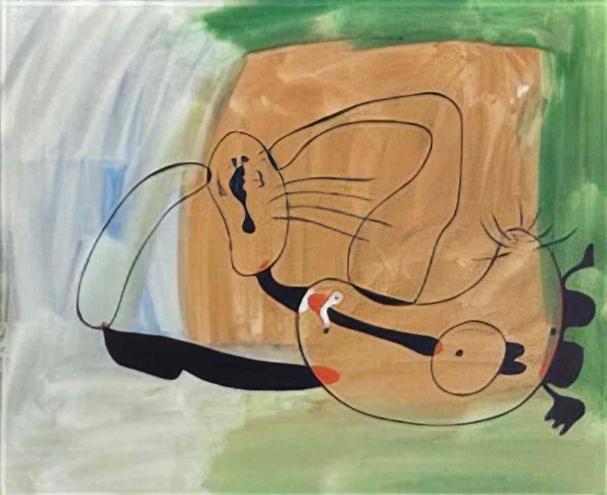 Joan Miro composition48 Art A4 Photo Print
