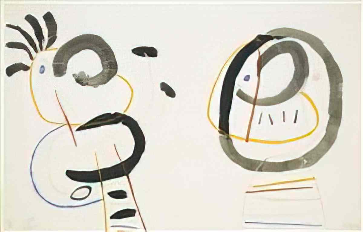 Joan Miro composition55 Art A4 Photo Print