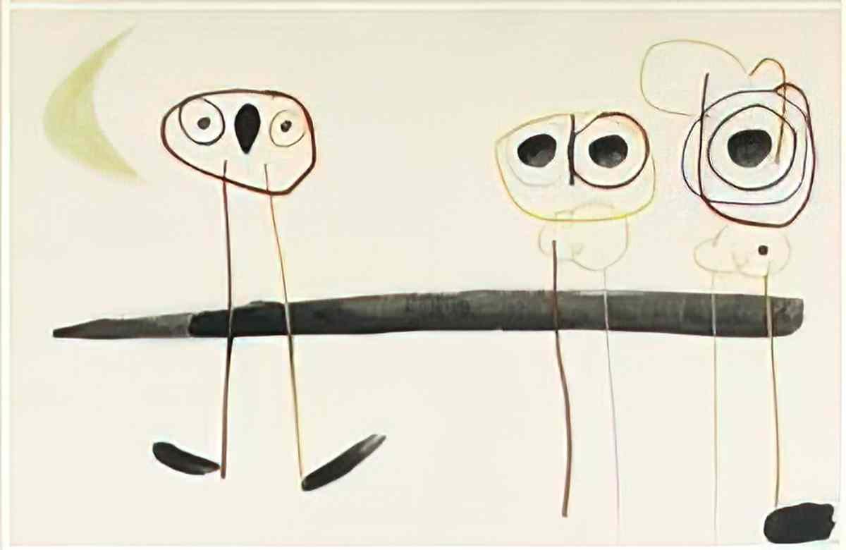 Joan Miro composition56 Art A4 Photo Print