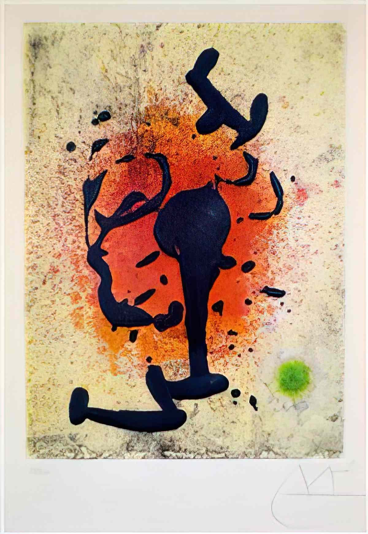 Joan Miro composition65 Art A4 Photo Print