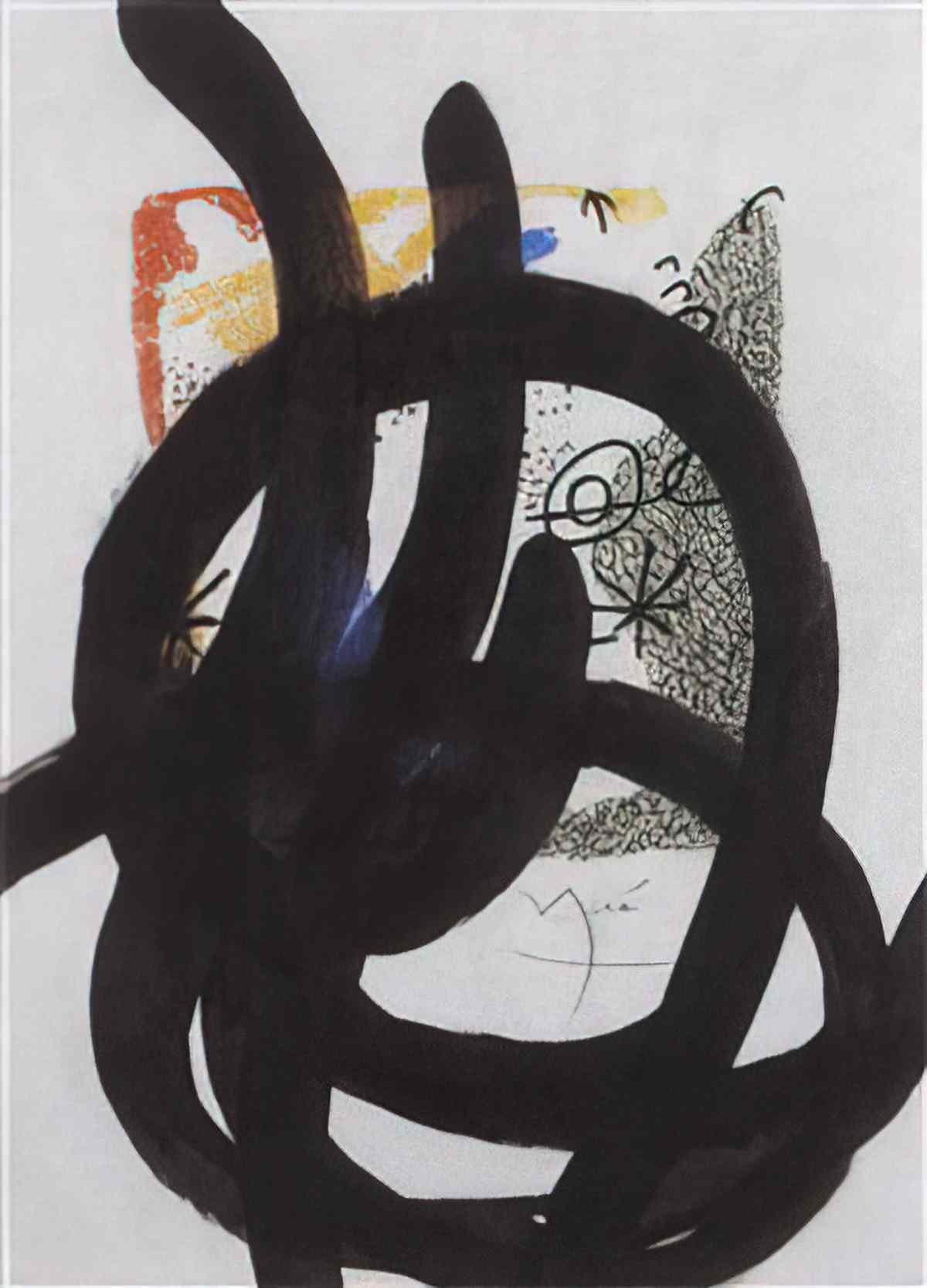 Joan Miro composition87 Art A4 Photo Print
