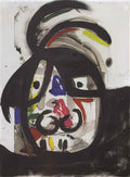 Joan Miro couple damoureux dans la nuit 2 Art A4 Photo Print