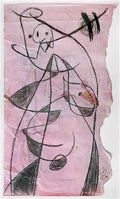 Joan Miro crit de la tenora Art A4 Photo Print