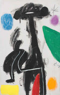 Joan Miro femme étoile Art A4 Photo Print