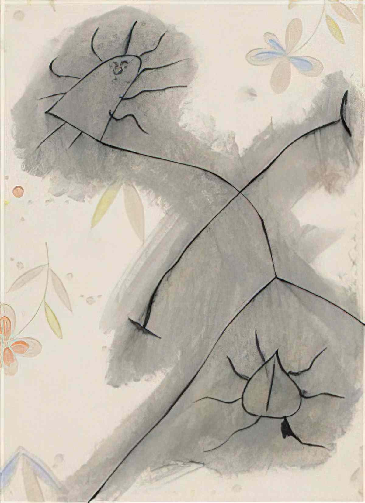 Joan Miro femme assise ii Art A4 Photo Print