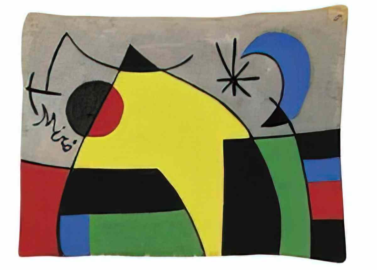 Joan Miro femme au crepuscule Art A4 Photo Print