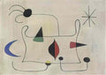 Joan Miro dessin de la grande chaumiere3 Art A4 Photo Print