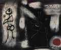 Joan Miro deux personnages2 Art A4 Photo Print