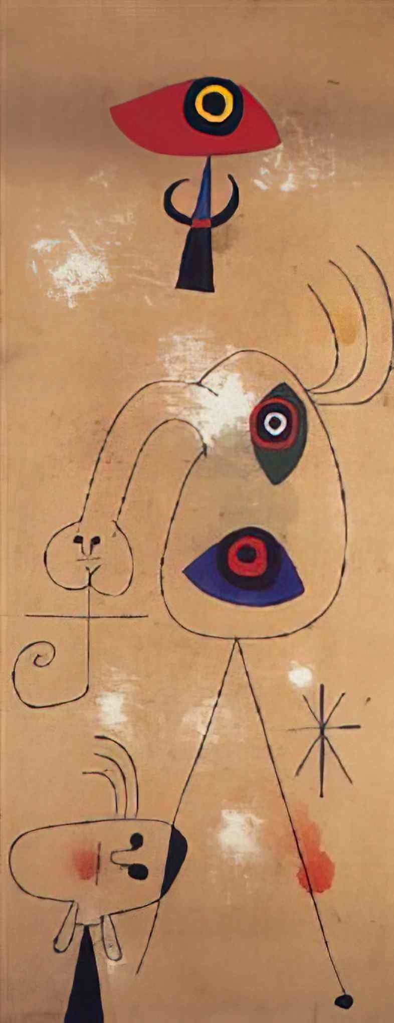 Joan Miro dédicace Art A4 Photo Print