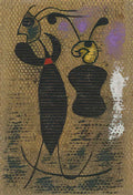 Joan Miro femme et papillon Art A4 Photo Print