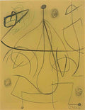 Joan Miro femme oiseaux 2 Art A4 Photo Print