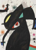 Joan Miro femme oiseaux1 Art A4 Photo Print