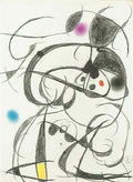 Joan Miro femme oiseaux11 Art A4 Photo Print